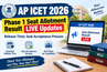 AP ICET Phase 1 Seat Allotment Result 2026 LIVE Updates: Release Time; Seat Acceptance Process