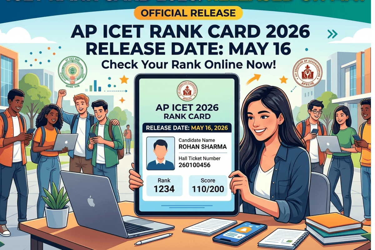 AP ICET Rank Card 2026 to be released on May 16: Expected Release Time
