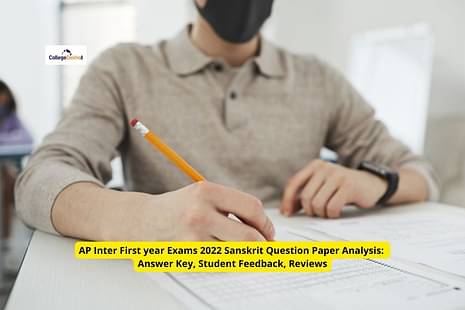AP Inter First year Exams 2022 Sanskrit Question Paper Analysis: Answer Key, Student Feedback, Reviews