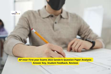 AP Inter First year Exams 2022 Sanskrit Question Paper Analysis: Answer Key, Student Feedback, Reviews