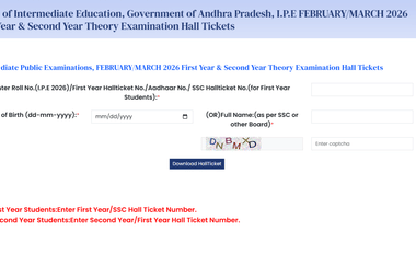 BIEAP Inter Hall Ticket 2026 (OUT) LIVE Updates: Download link ACTIVATED; Check direct link here