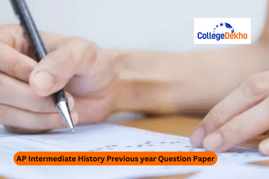 AP Intermediate History Previous Year Question Paper