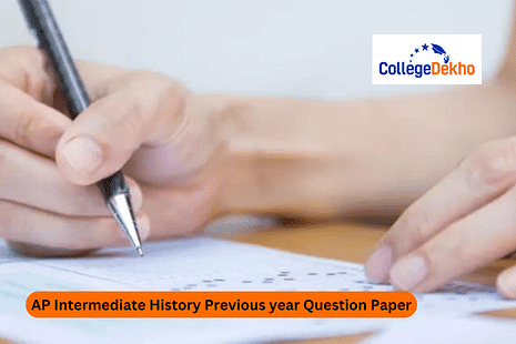 AP Intermediate History Previous year Question Paper