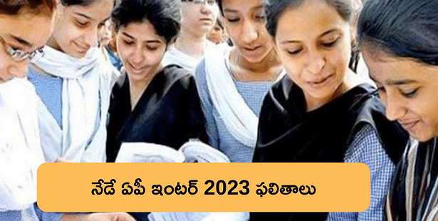 AP Intermediate Results: నేడే ఏపీ ఇంటర్ ఫస్ట్ ఇయర్, సెకండ్ ఇయర్ ఫలితాలు విడుదల, ఏ టైమ్కి రిలీజ్ అవుతాయంటే?
