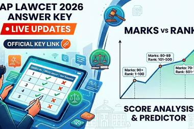 AP LAWCET 2026 Answer Key LIVE Updates: Official Key Link; Marks vs Rank