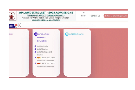 AP LAWCET Counselling Website 2023 Launched