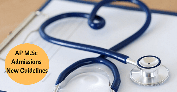 AP New Guidelines for M.Sc Nursing Admissions