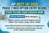 AP NEET UG 2026 Phase 2 Web Option Entry Begins @drntr.uhsap.in