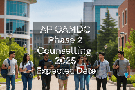 AP OAMDC దశ 2 కౌన్సెలింగ్ 2025 అంచనా తేదీ