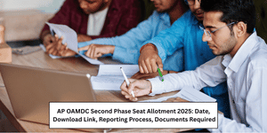 AP OAMDC Second Phase Seat Allotment 2025