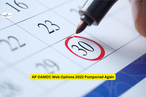 AP OAMDC Web Options 2022 Postponed Again: Check New Date