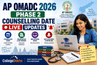 AP OMADC 2026 Phase 2 Counselling Date LIVE Updates: Official Schedule Expected Soon @cap.apcfss.in