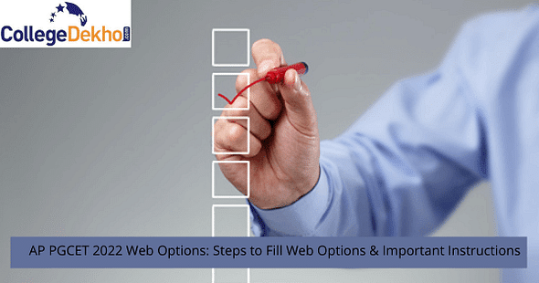 AP PGCET 2022 Web Options Releasing Tomorrow: Check Steps to Fill Web Options and Important Instructions
