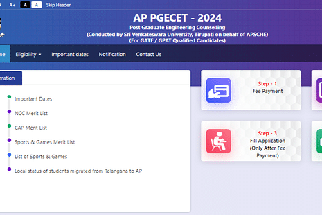 AP PGECET Counselling GATEGPAT Registration 2024