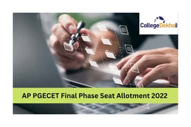 AP PGECET Final Phase Seat Allotment 2022