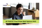 AP PGECET Final Phase Web Options 2022