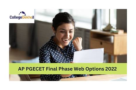 AP PGECET Final Phase Web Options 2022