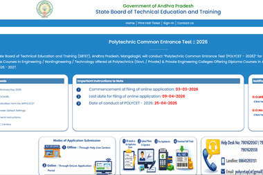 AP POLYCET Results Link 2026 Live Updates: Toppers List & Rank-wise College List