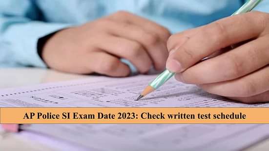 AP Police SI Exam Date 2023