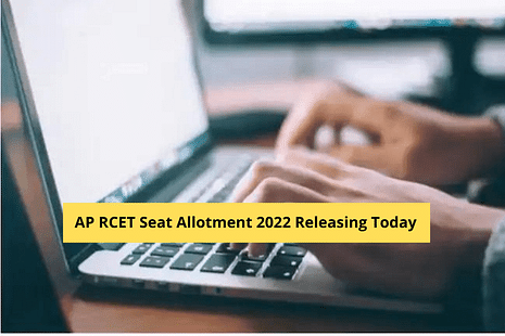 AP RCET Seat Allotment 2022 Releasing Today
