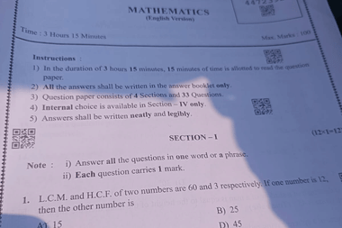 AP SSC Maths Answer Key 2026 (Available) Live Updates: Bit Paper Solutions by Subject Expert; Difficulty level Analysis