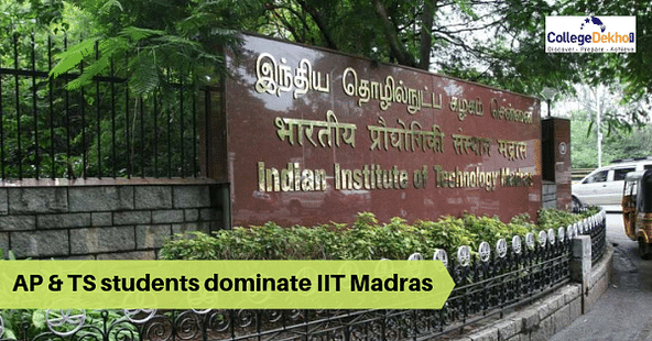 40% Tech Students at IIT-Madras from Andhra,Telangana