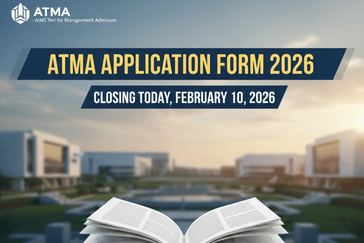 ATMA Application Form 2026 Closing Today: Fee-paid applicants can submit the form; Admit card on February 18