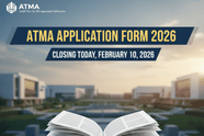 ATMA Application Form 2026 Closing Today: Fee paid applicants can submit the form; Admit card on February 18