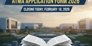 ATMA Application Form 2026 Closing Today: Fee-paid applicants can submit the form; Admit card on February 18