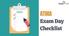 ATMA 2024 Exam Day Checklist: Guidelines, Things to Remember