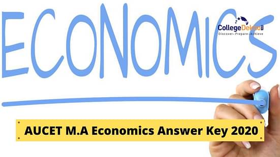 AUCET 2020 M.A Economics Answer Key