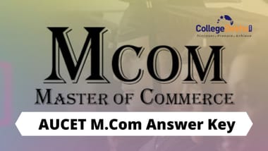 AUCET M.Com 2020 Answer Key