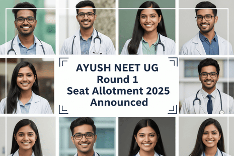 AYUSH NEET UG 2025 రౌండ్ 1 సీటుల కేటాయింపు విడుదల, 3,415 సీట్లు ఖరారు