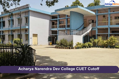 Acharya Narendra Dev College CUET Cutoff