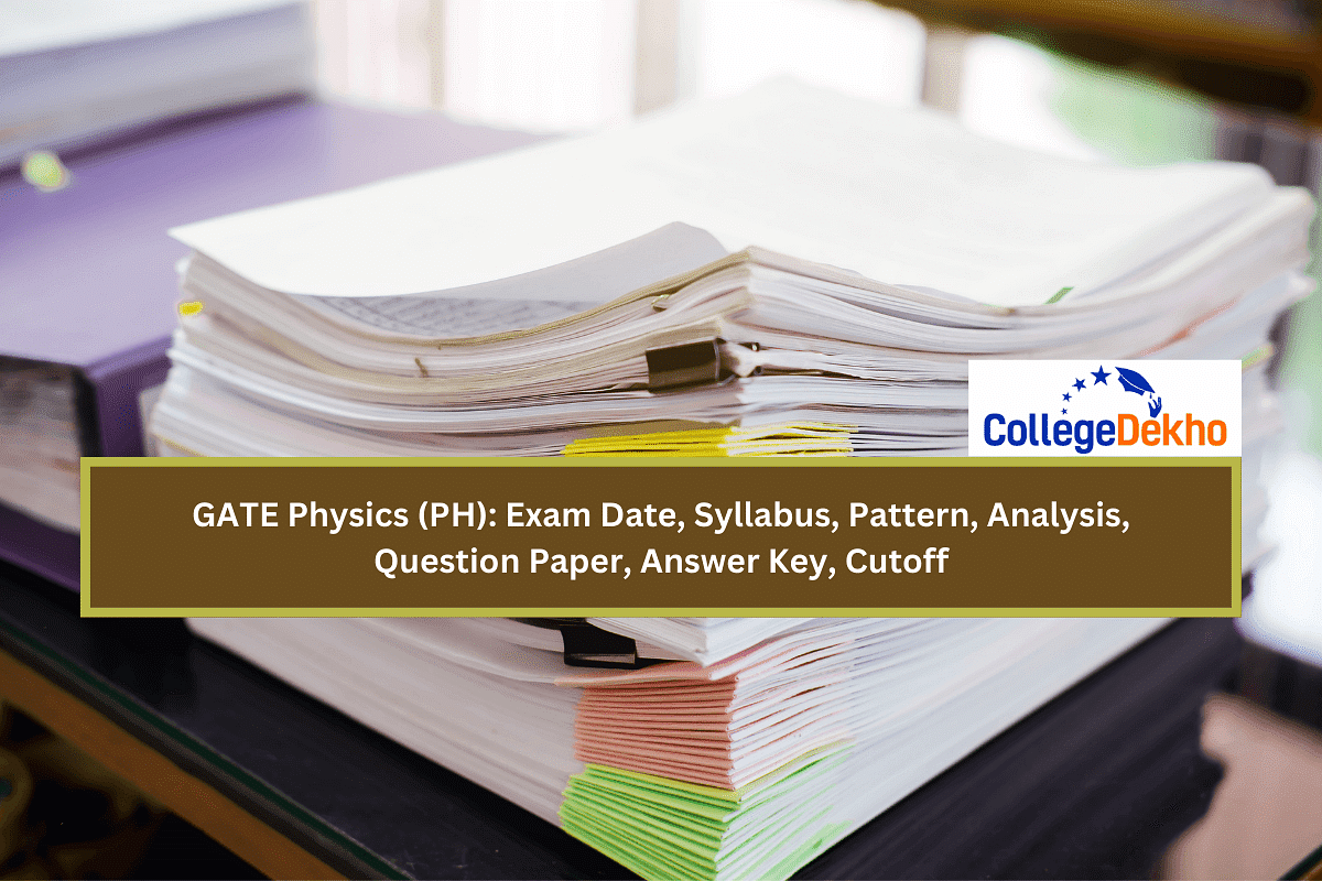 GATE 2024 Physics PH Exam Date Syllabus Pattern Analysis