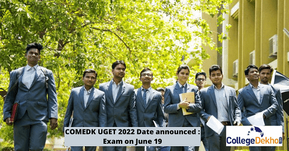 COMEDK UGET 2022 Date announced : Exam on June 19