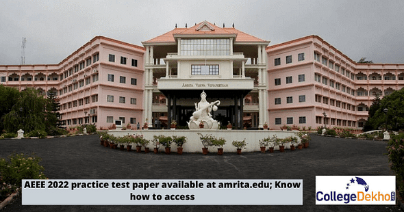 AEEE 2022 practice test paper available at amrita.edu; Know how to access