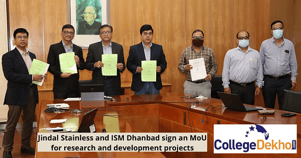 Jindal Stainless and ISM Dhanbad sign an MoU for research and development projects