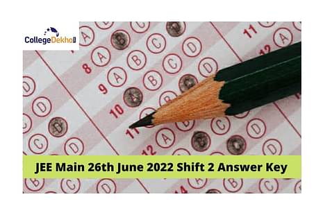 JEE Main 26th June 2022 Shift 2 Answer Key