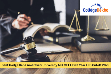 Sant Gadge Baba Amaravati University MH CET Law 3 Year LLB Cutoff 2025