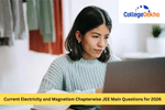 JEE Main Current Electricity and Magnetism Chapterwise Questions