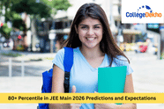 80+ Percentile in JEE Main 2026 Predictions and Expectations