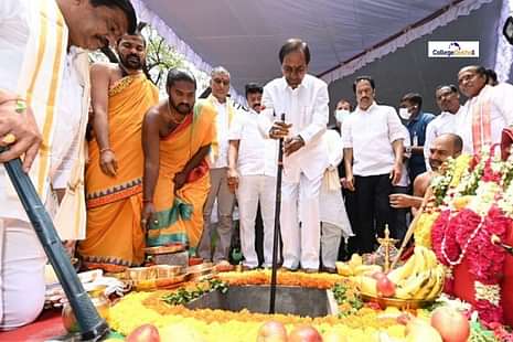 CM KCR lays foundation stone for 3 super specialty medical institutes in Hyderabad