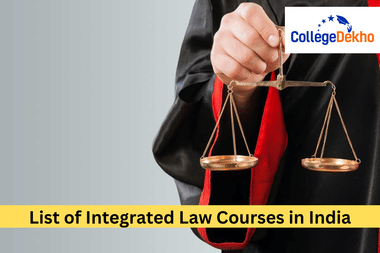 List of Integrated law courses in India