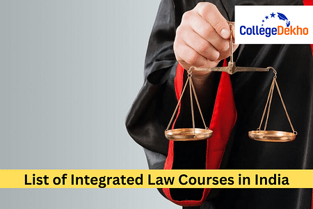 List of Integrated Law Courses in India