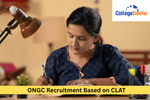 ONGC Recruitment through CLAT