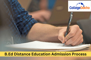 B.Ed Distance Education Admission Process 2023