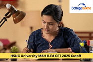 HSNC University MAH B.Ed CET 2025 Cutoff