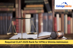 What is the Required CLAT 2025 Rank for HPNLU Shimla Admission