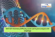 MHT CET Chemistry Difficulty Level: Last 5 years analysis with weightage